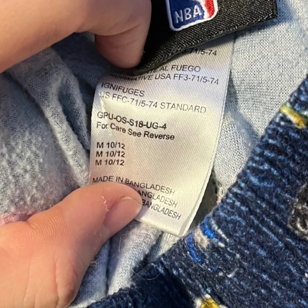 NBA Pajama Shorts Size-Medium--10/12